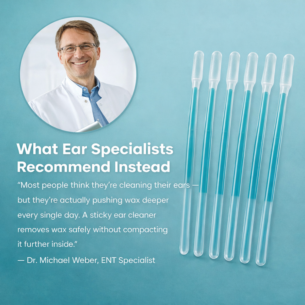 Wellrona Ear Cleaning Stick — Safe Daily Earwax Removal