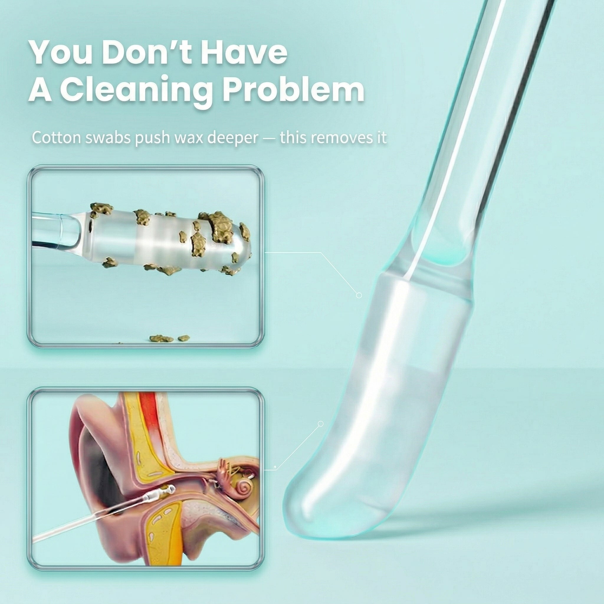 Wellrona Ear Cleaning Stick — Safe Daily Earwax Removal